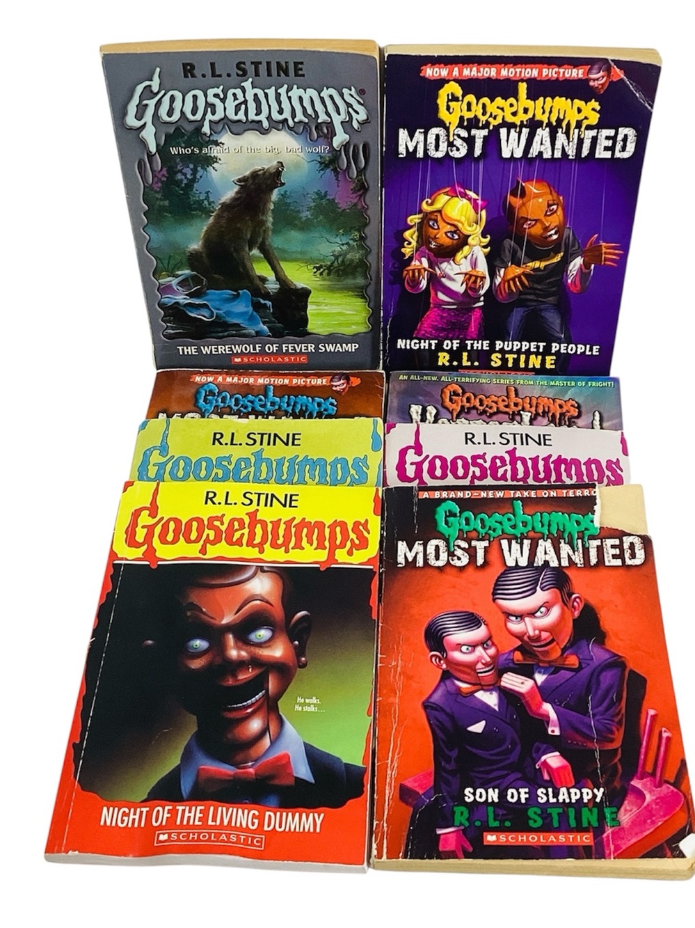 💚 Bundle of R.L. Stine Goosebumps Book - 8pc